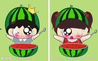 吃瓜少女情侣图片,吃瓜少女与男友的甜蜜互动图集  第1张