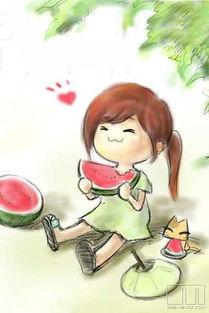 少女无语吃瓜图,表情包新宠诞生  第2张